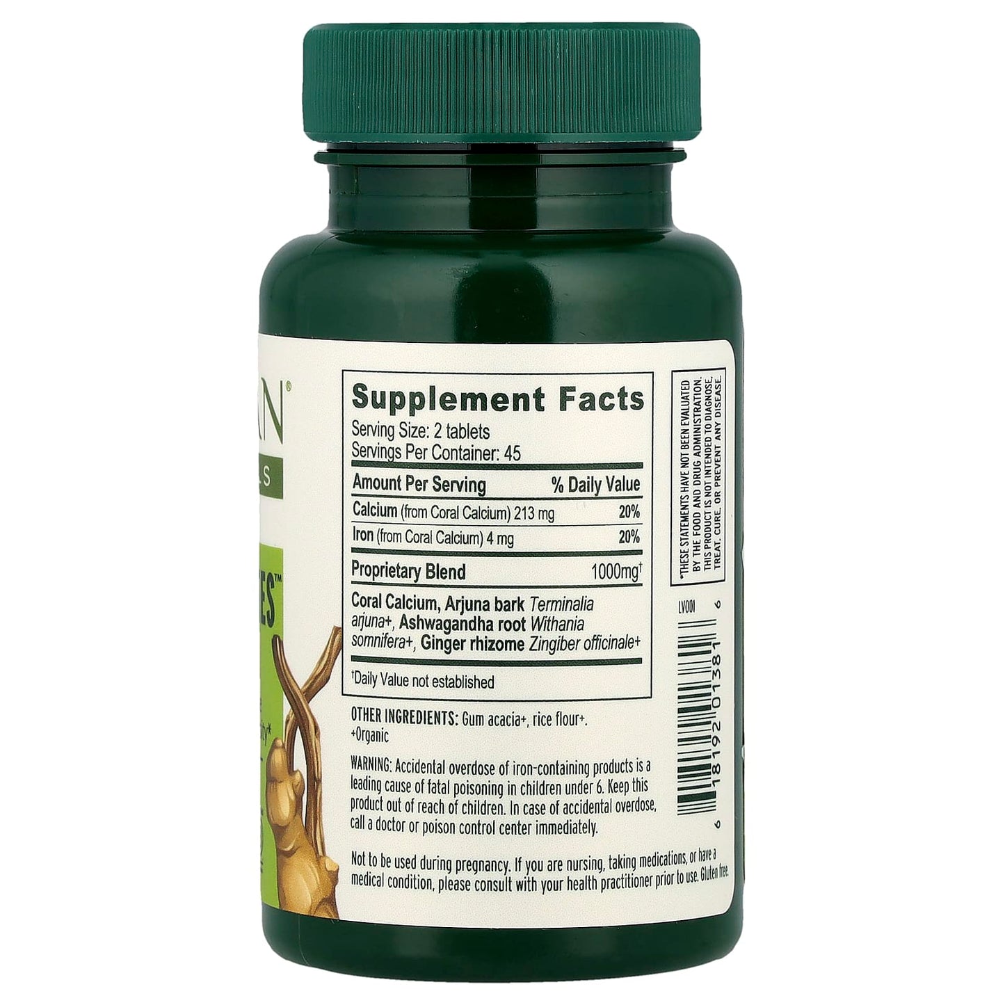 Banyan Botanicals Healthy Bones Coral Calcium Supplement 90 Tablets - Image 2