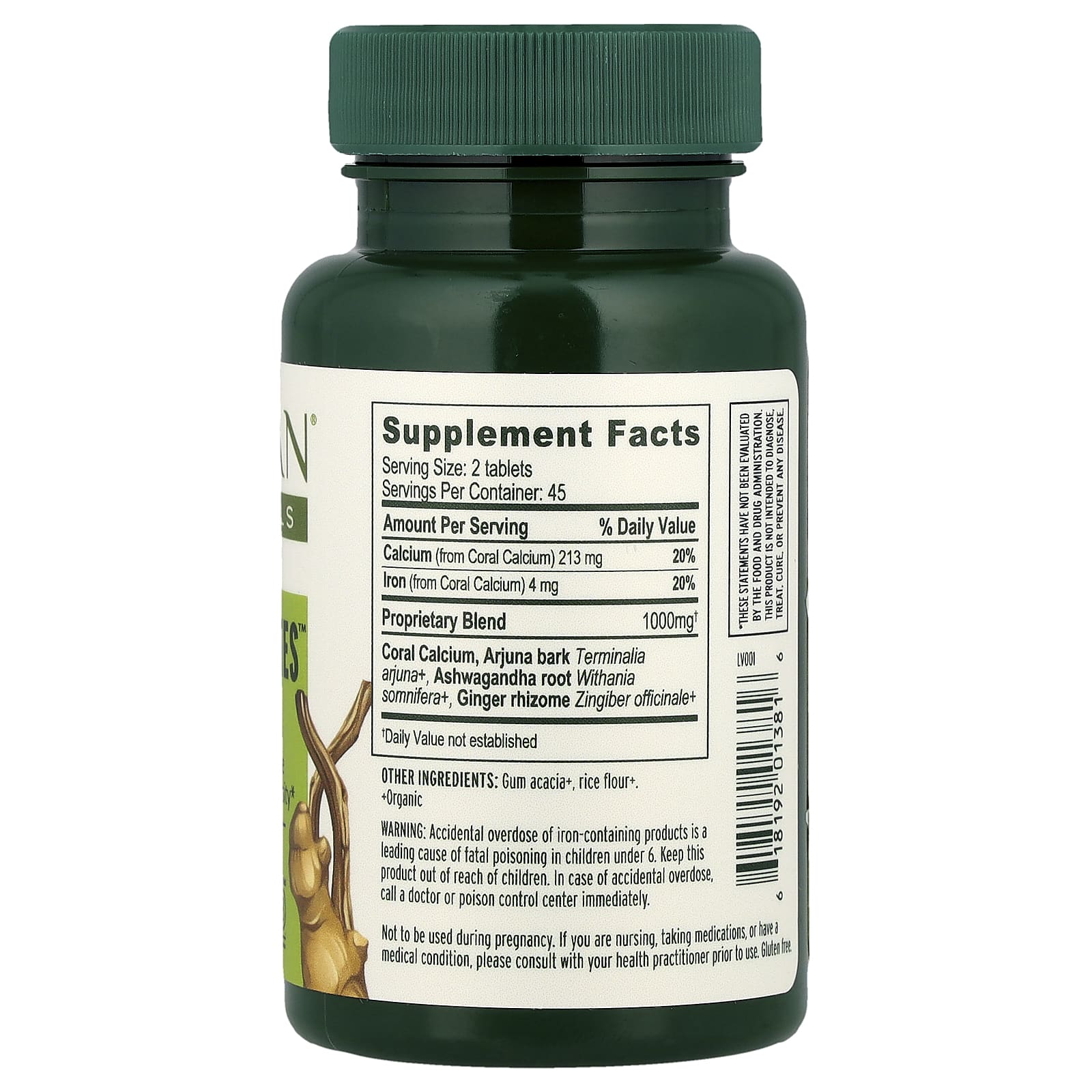 Banyan Botanicals Healthy Bones Coral Calcium Supplement 90 Tablets - Image 2
