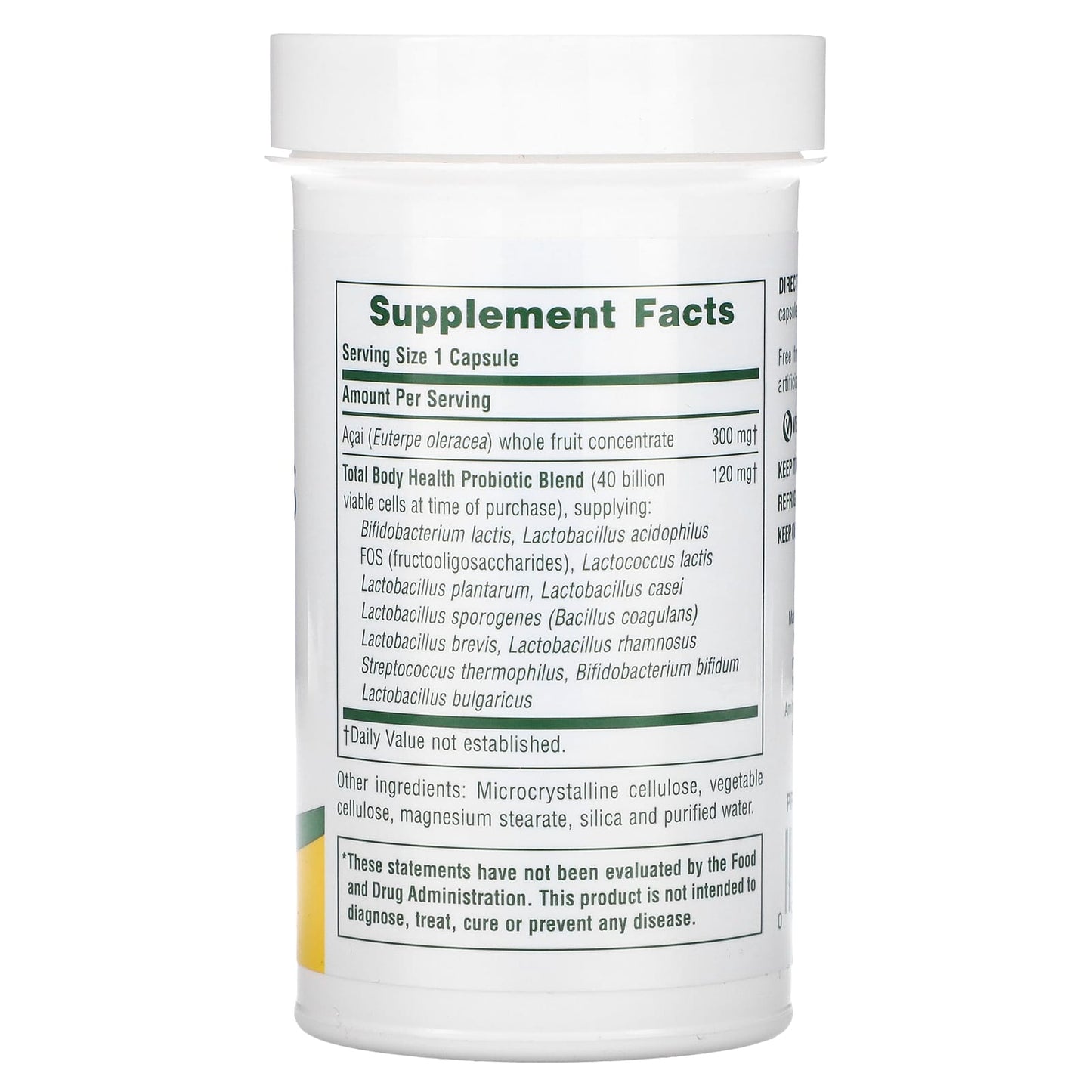 NaturesPlus, Ultra Probiotics, 40 Billion, 30 Capsules - Image 2