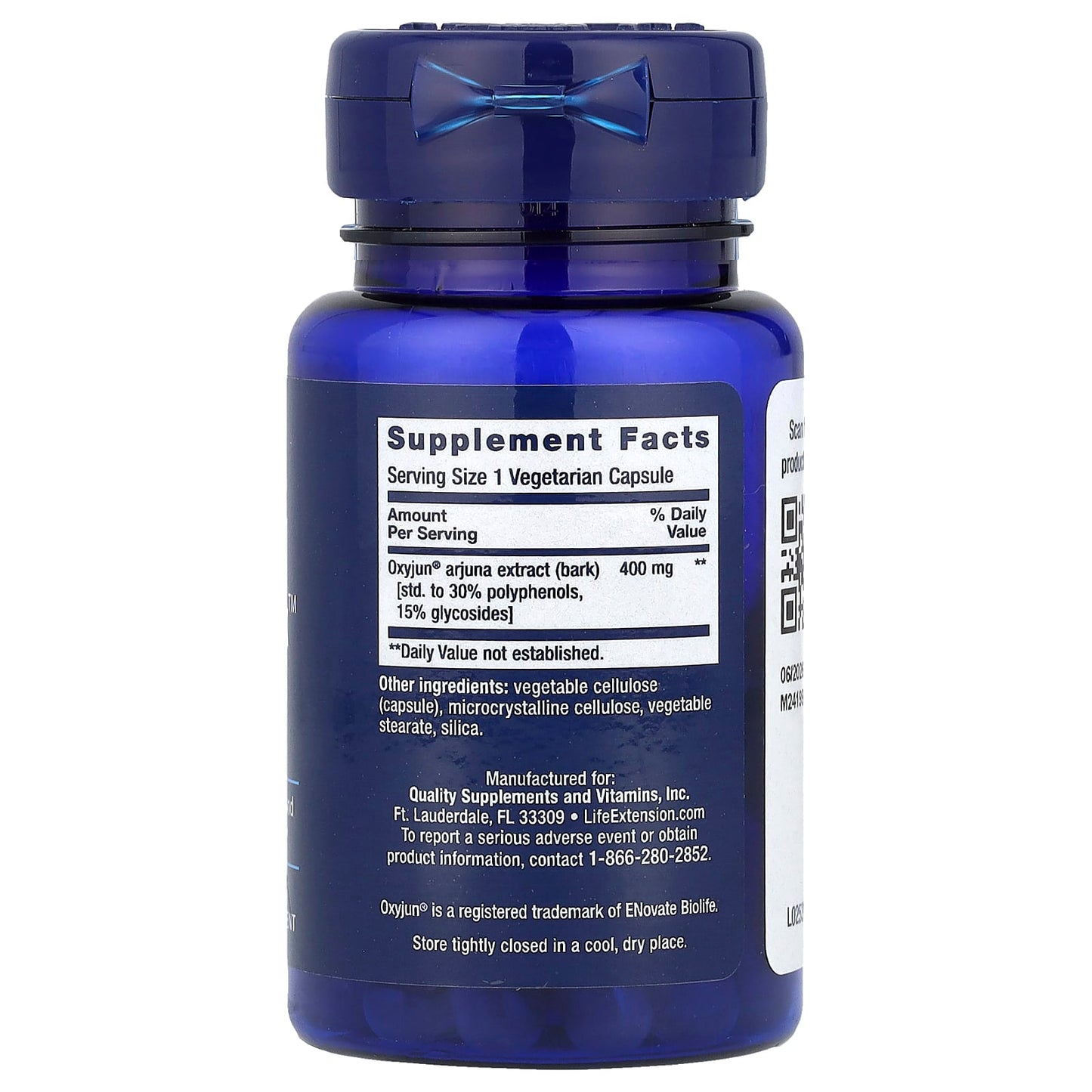 Life Extension, Cardio Peak™, 30 Vegetarian Capsules - Image 2