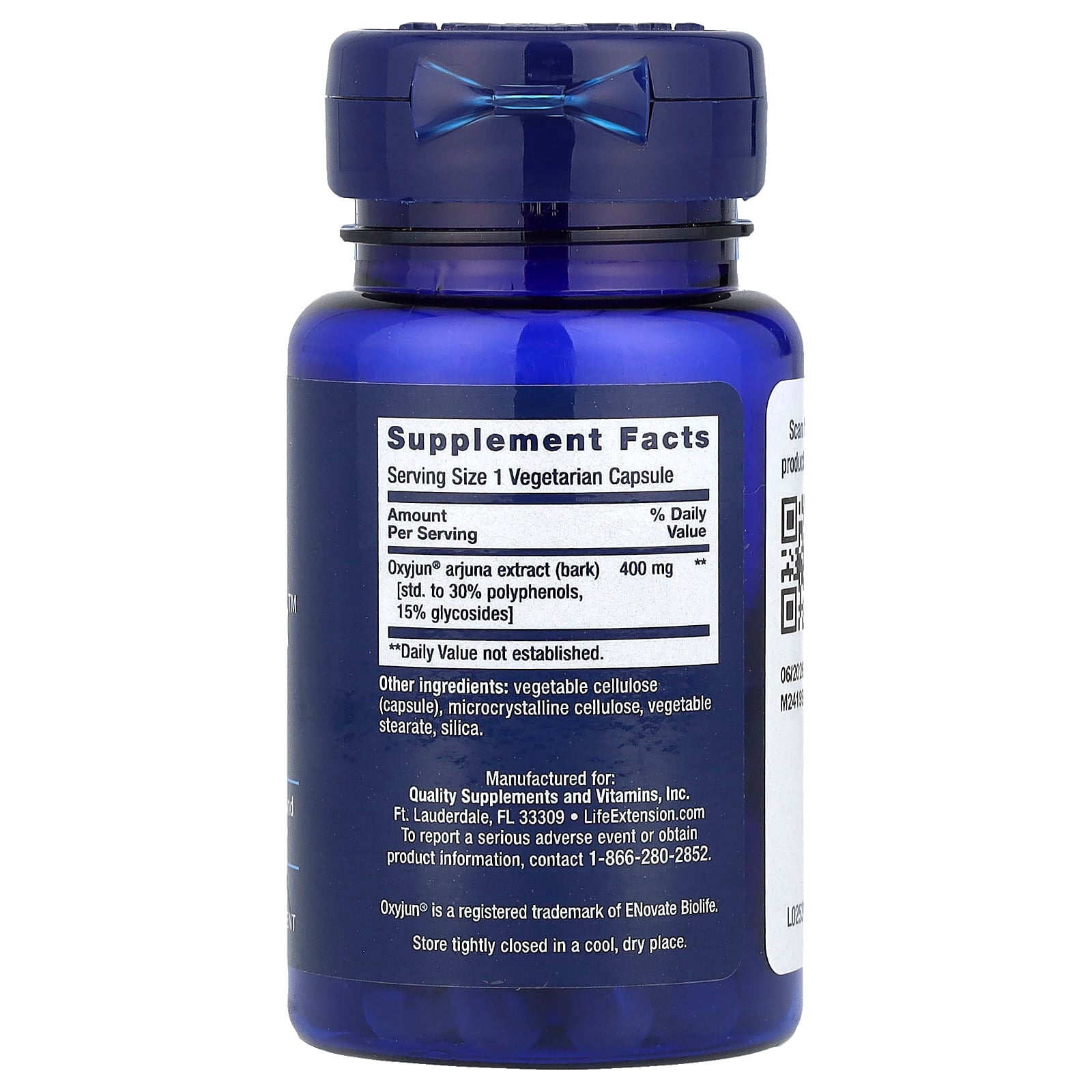 Life Extension, Cardio Peak™, 30 Vegetarian Capsules - Image 2