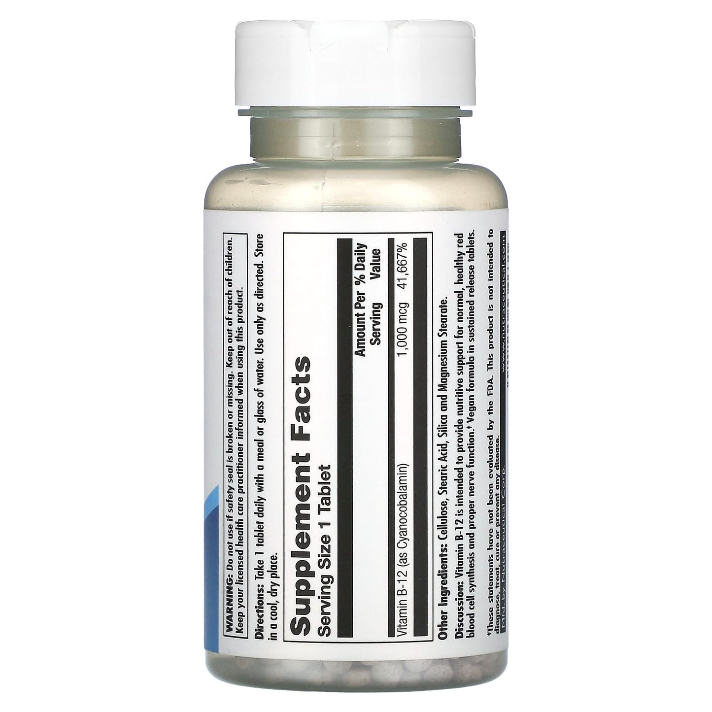 KAL Vitamin B12 Supplement - 1000 mcg, Sustained Release, Vegan - Image 2