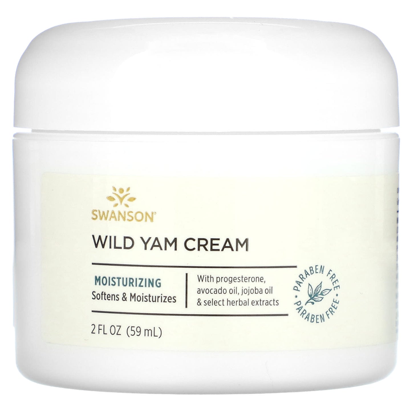 Swanson, Wild Yam Cream, 2 fl oz (59 ml) - Image 1