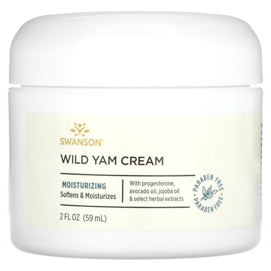 Swanson, Wild Yam Cream, 2 fl oz (59 ml) - Image 1