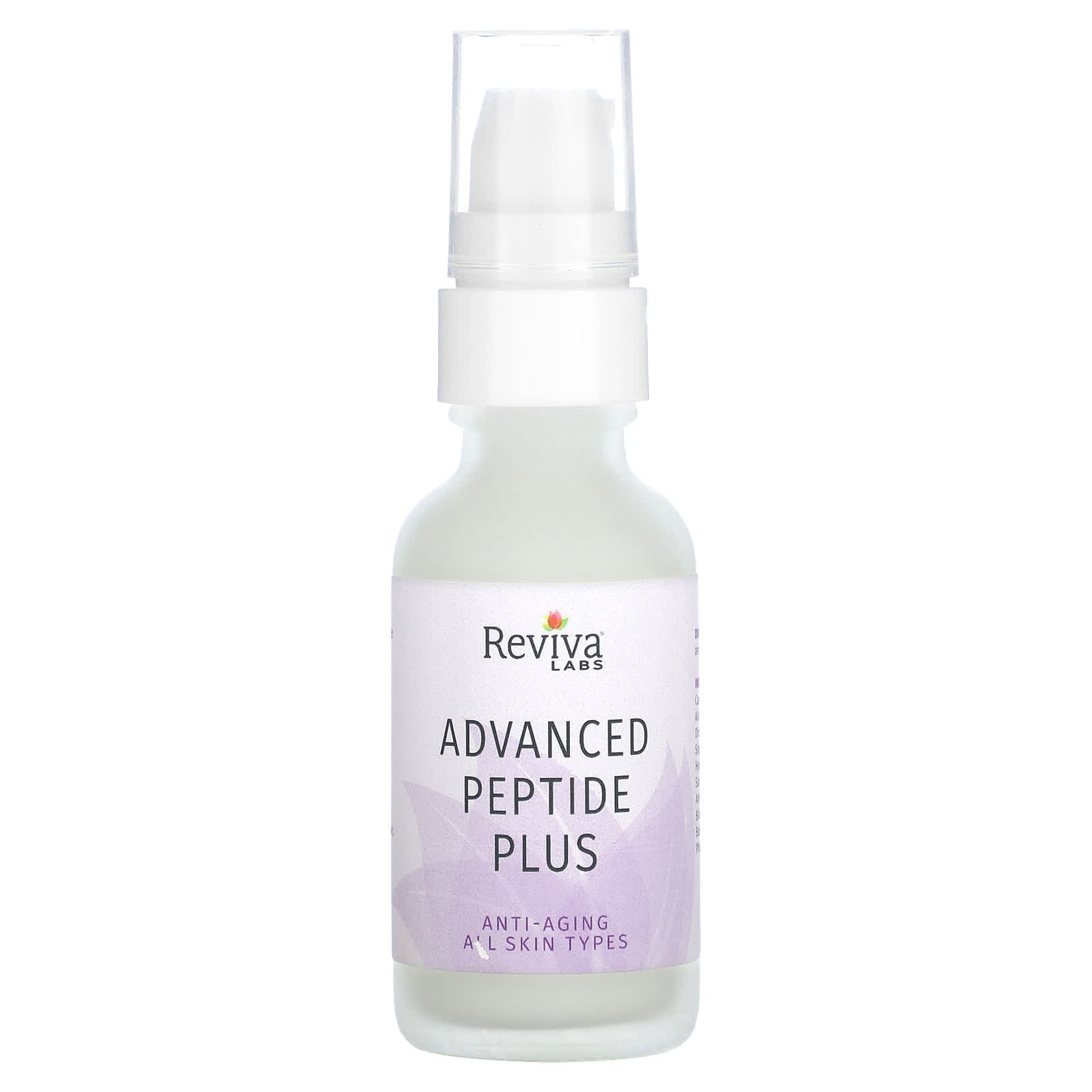 Reviva Labs, Advanced Peptide Plus, All Skin Types, 1 fl oz (29.5 ml) - Image 1