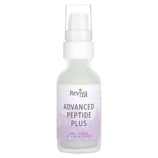 Reviva Labs, Advanced Peptide Plus, All Skin Types, 1 fl oz (29.5 ml) - Image 1