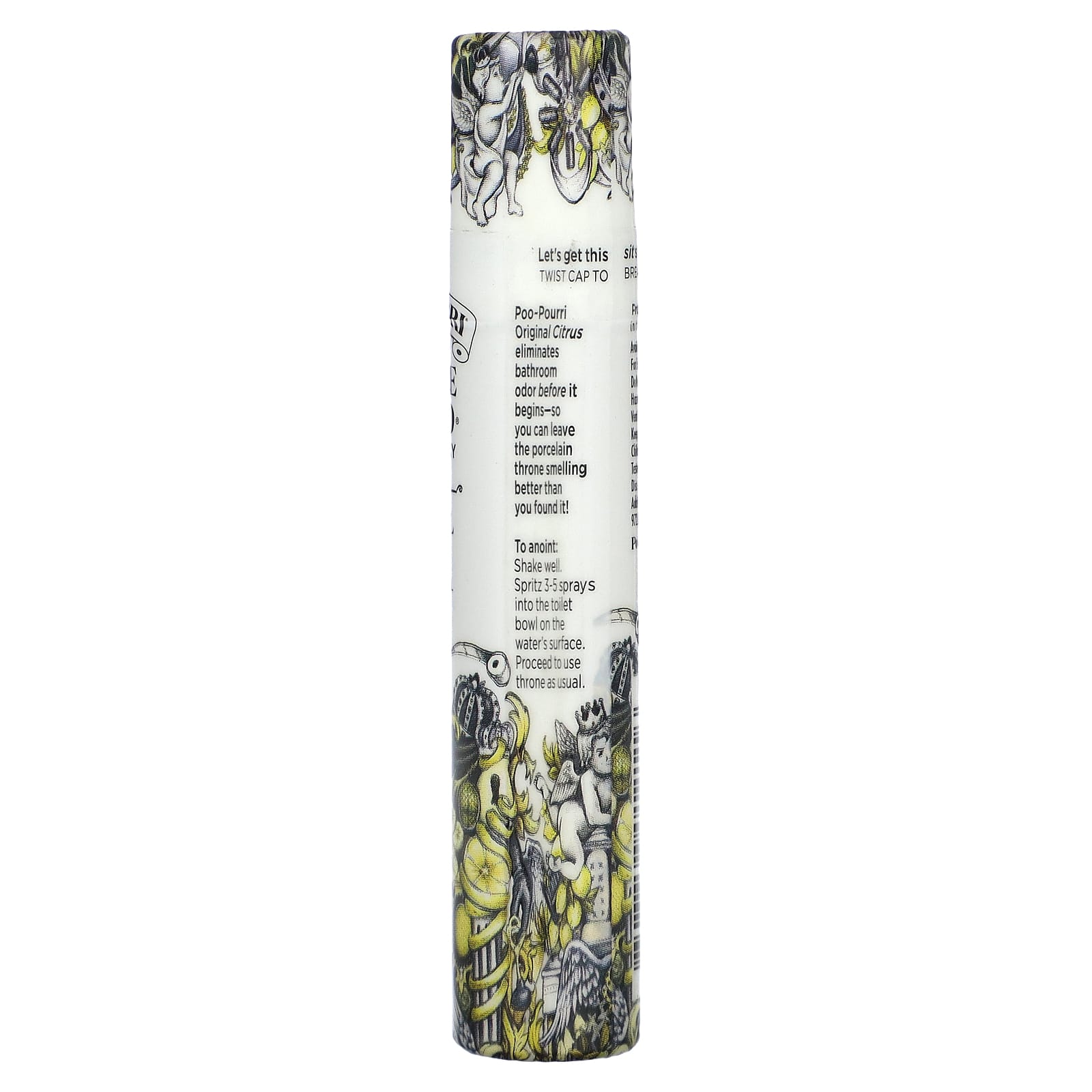 Poo-Pourri, Before-You-Go® Toilet Sprays, Original Citrus, 0.34 fl oz (10 ml) - Image 2