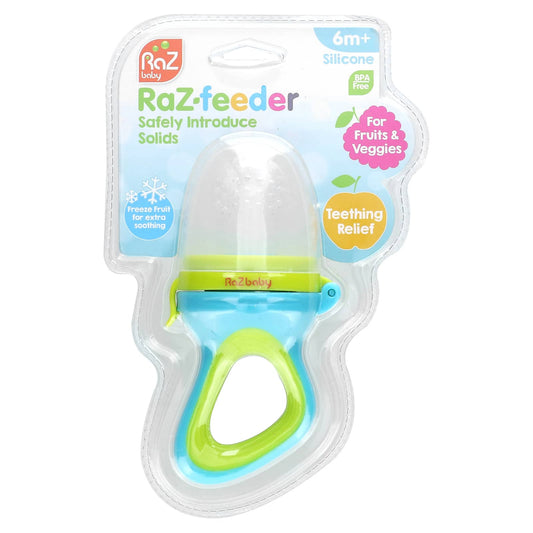 RaZbaby, Raz-Feeder, 6m+, Blue & Green, 1 Feeder - Image 1