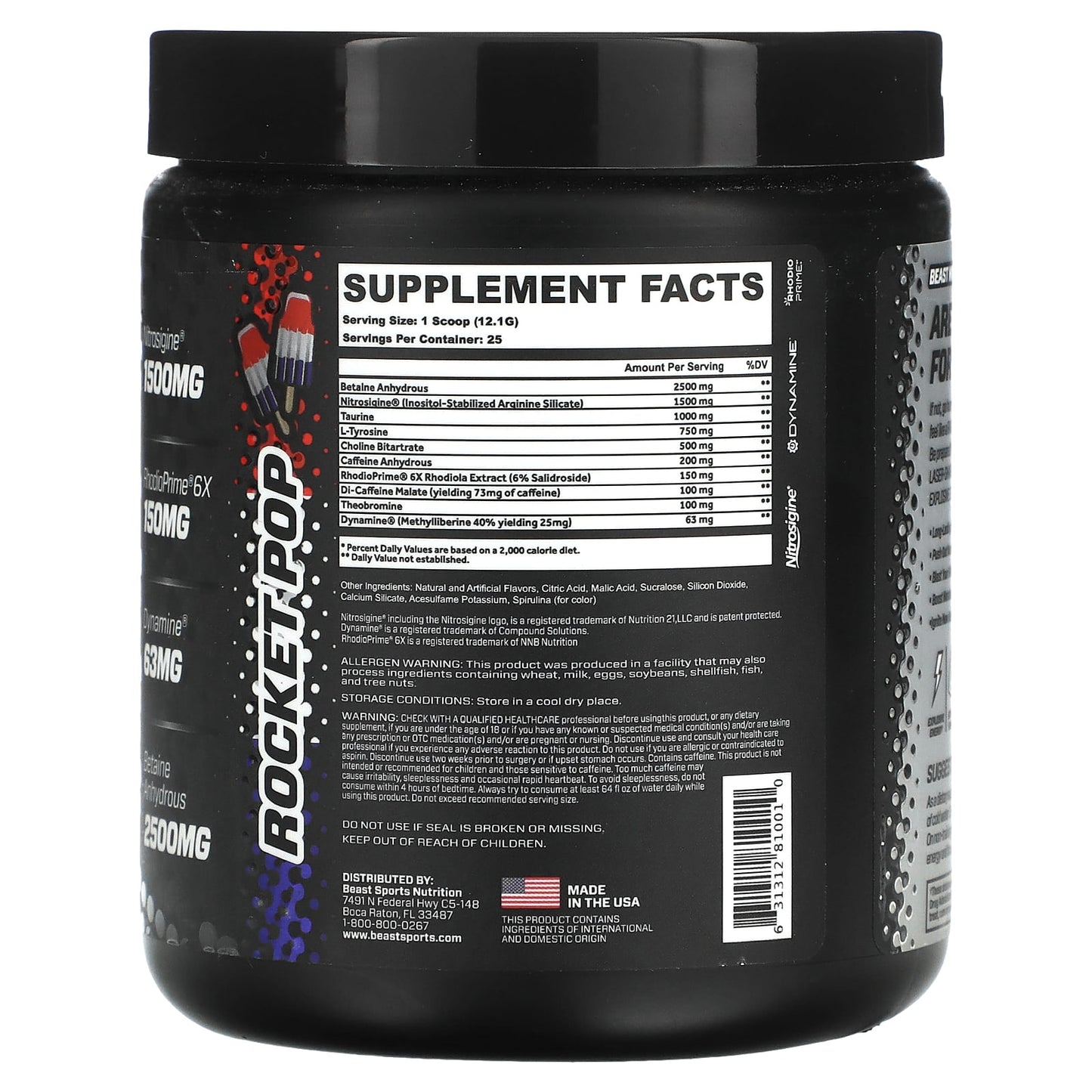 Beast Mode X-Treme Pre-Workout Energy & Endurance - Image 2