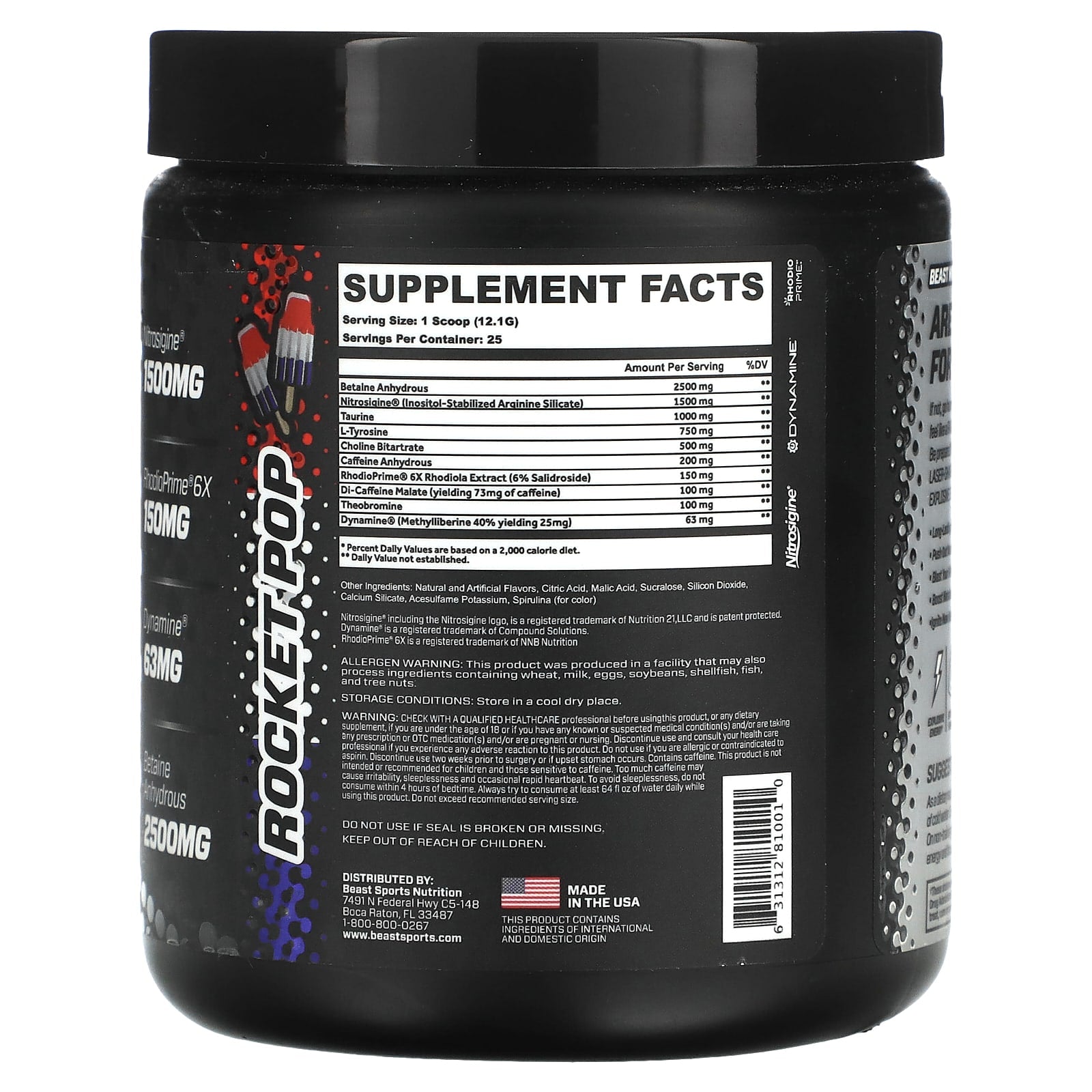 Beast Mode X-Treme Pre-Workout Energy & Endurance - Image 2