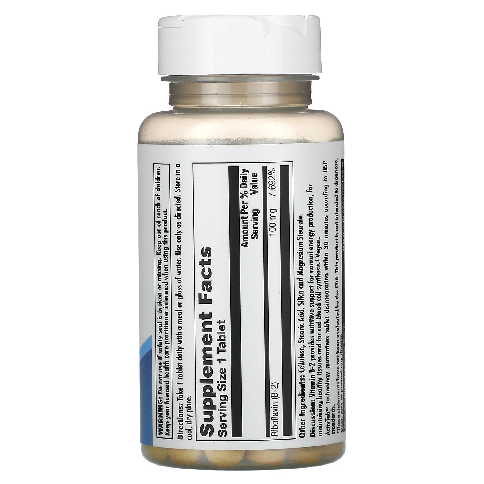 KAL, B-2, 100 mg, 60 Tablets - Image 2