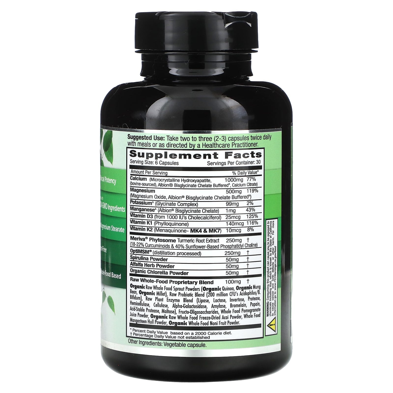 Emerald Laboratories Osteo Bone Health 180 Capsules - Image 2