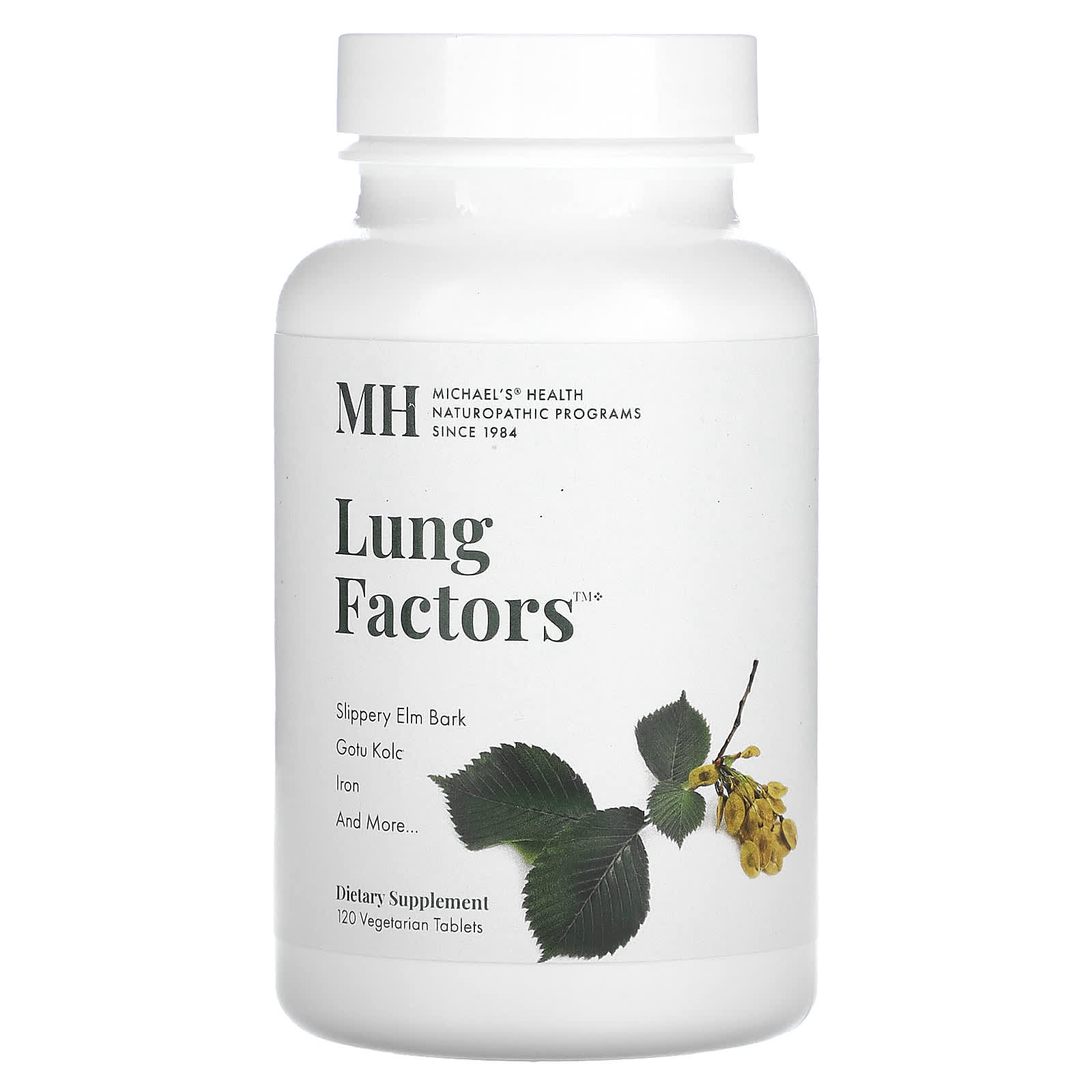 Michael's Health, Lung Factors, 120 Vegetarian Tablets - Image 1