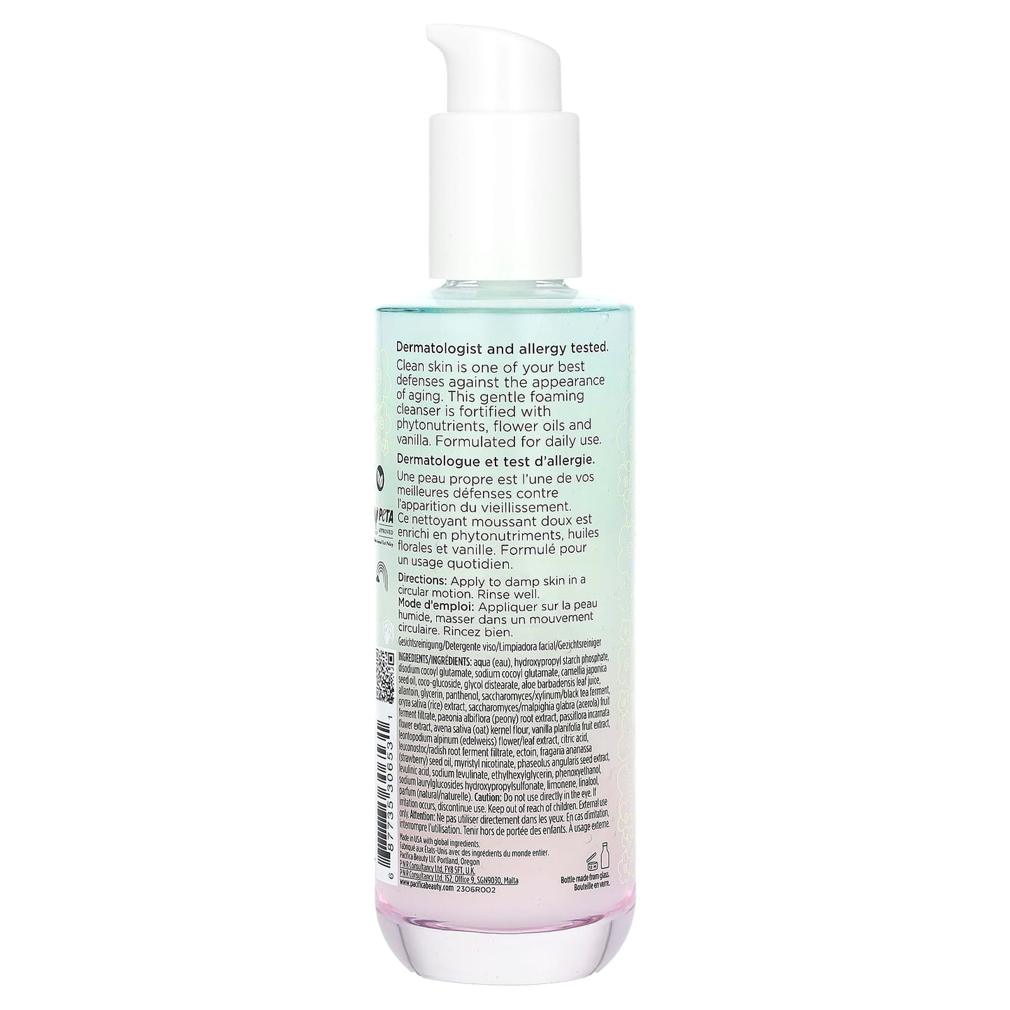Pacifica, Future Youth, Foaming Cleansing Gel, Oat & Flower Milk, 4.7 fl oz (140 ml) - Image 2