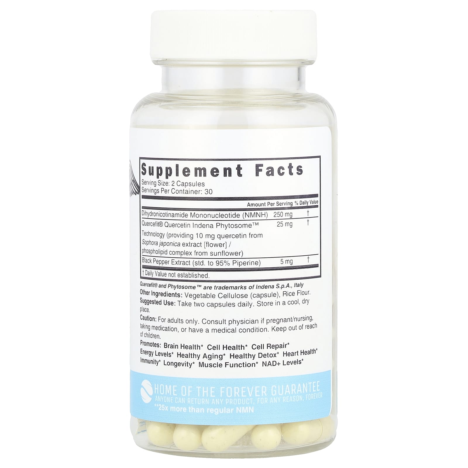 Nutri, NMNH, Max Strength, 60 Vegan Capsule - Image 2