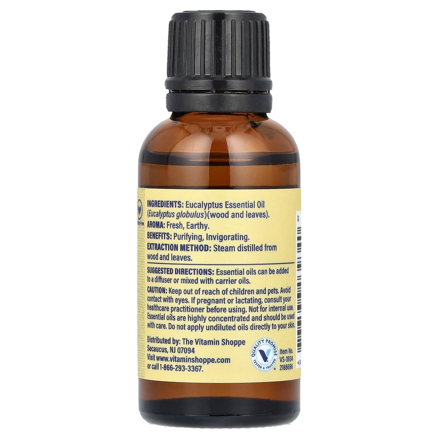 The Vitamin Shoppe, 100% Pure Essential Oil, Eucalyptus , 1 fl oz (30 ml) - Image 2