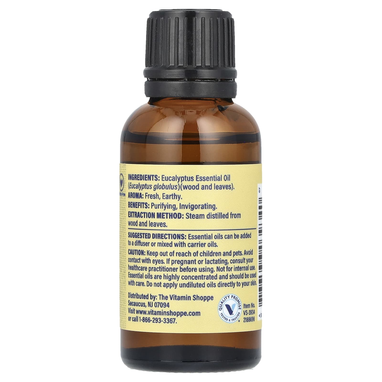 The Vitamin Shoppe, 100% Pure Essential Oil, Eucalyptus , 1 fl oz (30 ml) - Image 2