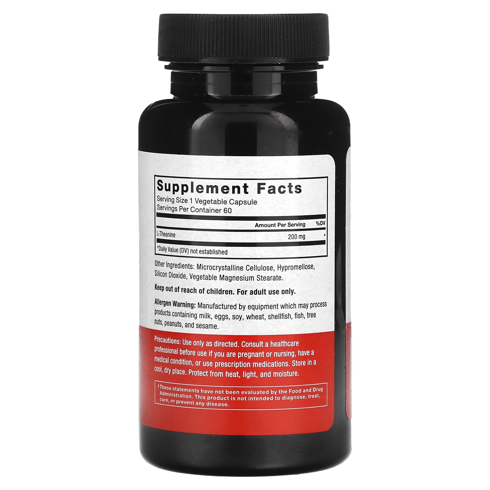 L-Theanine Supplement for Relaxation & Stress Management by Force Factor - Image 2