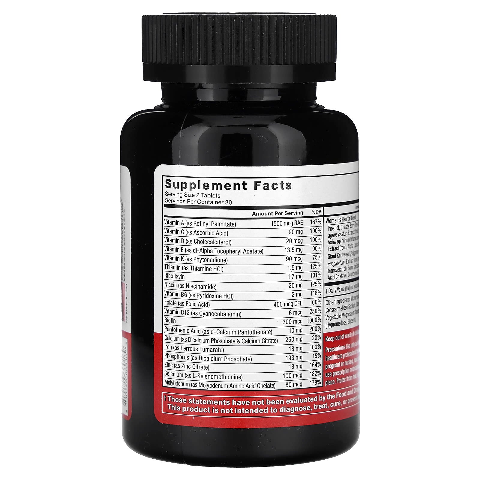 Women's Multivitamin by Force Factor - Daily Energy & Immunity Support - Image 2