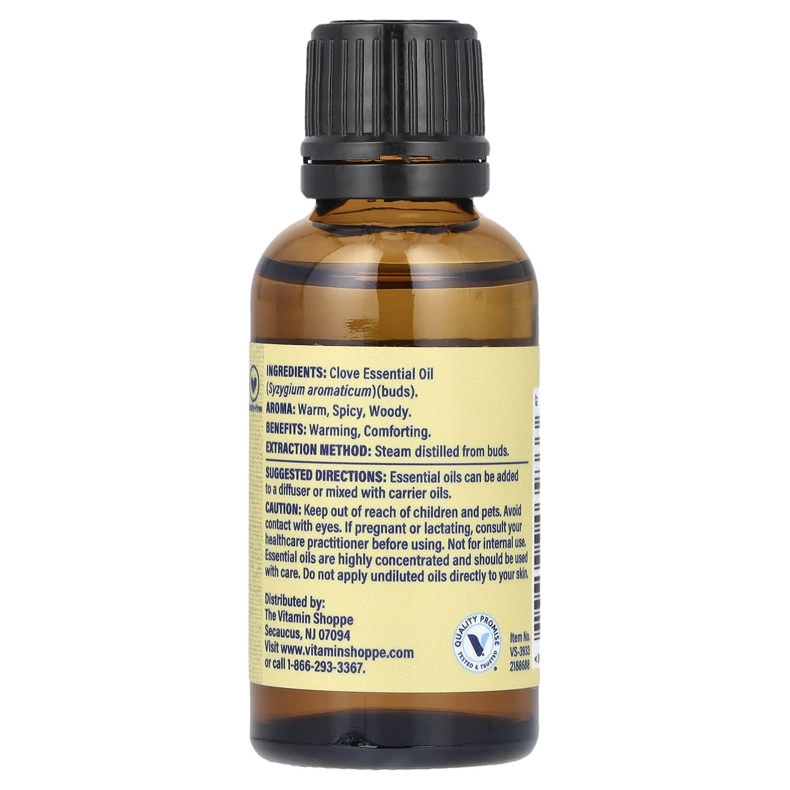The Vitamin Shoppe, 100% Pure Essential Oil, Clove, 1 fl oz (30 ml) - Image 2