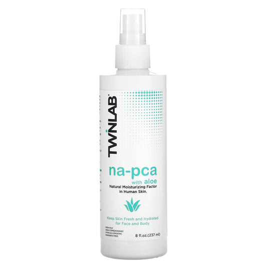 Twinlab, Na-PCA with Aloe Vera, For Face and Body, 8 fl oz (237 ml) - Image 1