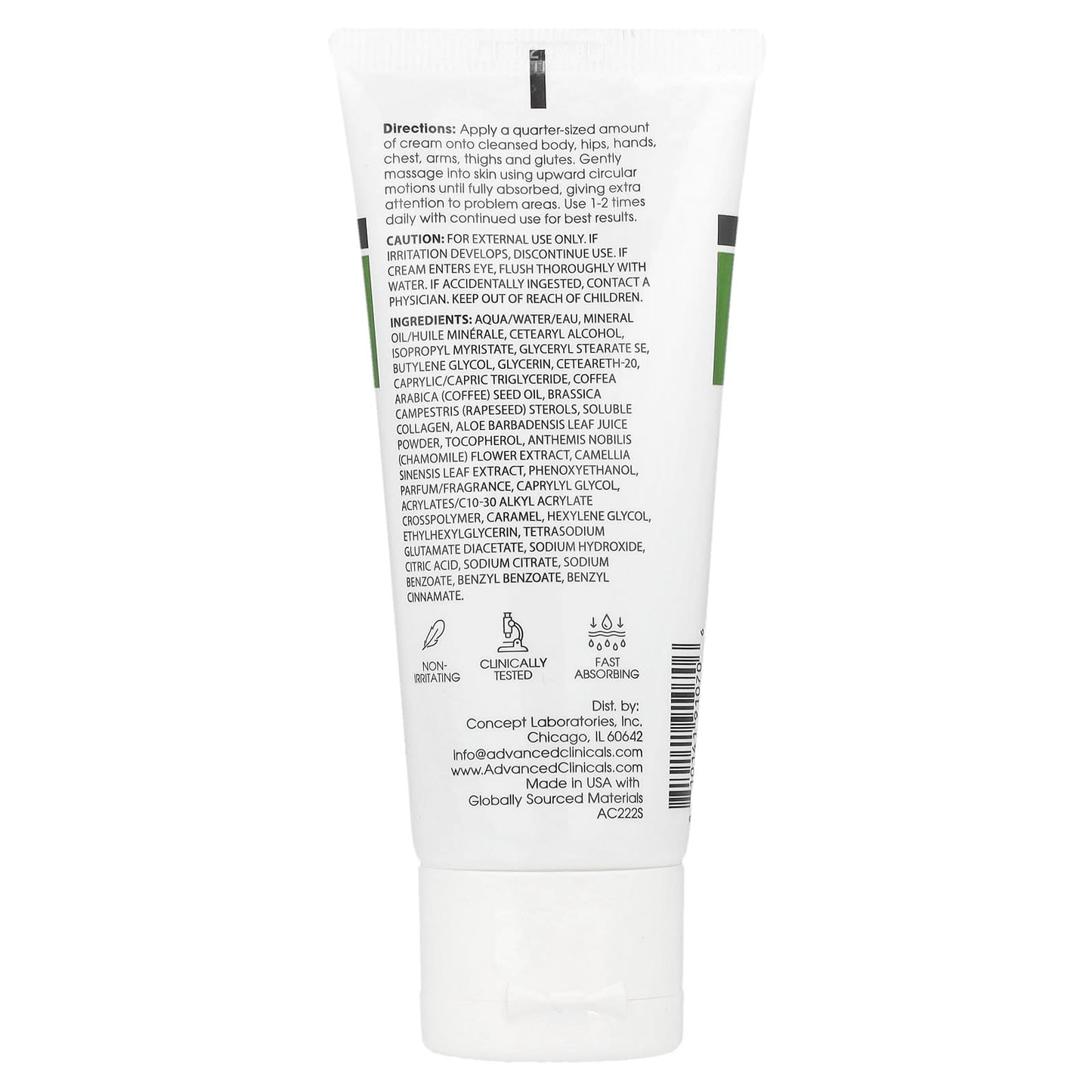 Green Coffee Bean Oil Thermo-Firming Cream for Cellulite Reduction - Image 2