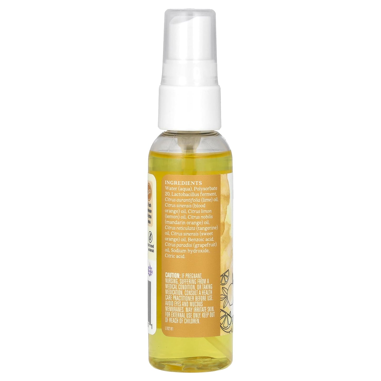 Aura Cacia Citrus Burst Toilet Spray, 2 fl oz (60 ml) - Paraben Free, Natural Fragrance - Image 2