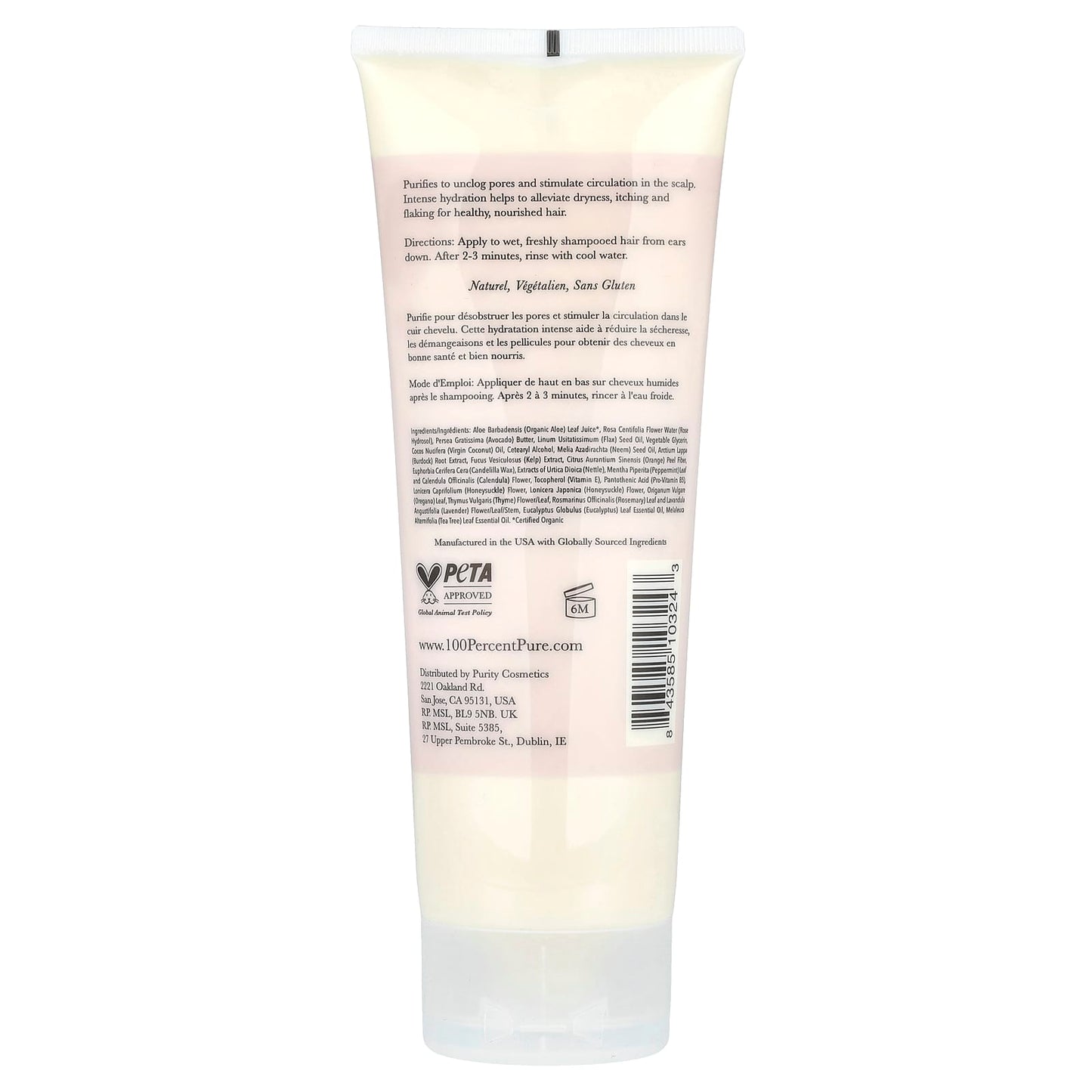 100% Pure, Burdock & Neem Healthy Scalp Conditioner, 8 fl oz (236 ml)