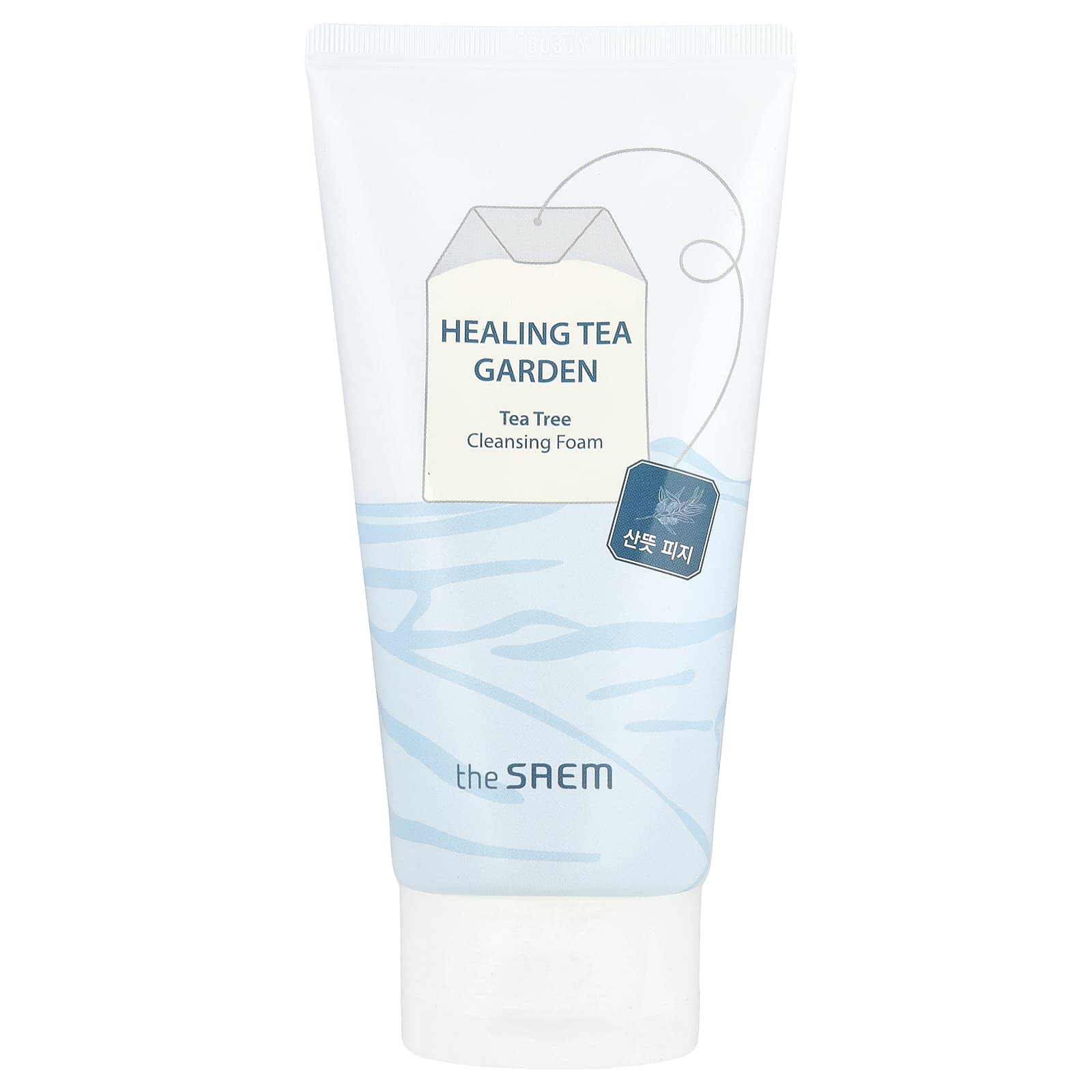The Saem, Healing Tea Garden, Tea Tree Cleansing Foam, 5.07 fl oz (150 ml) - Image 1