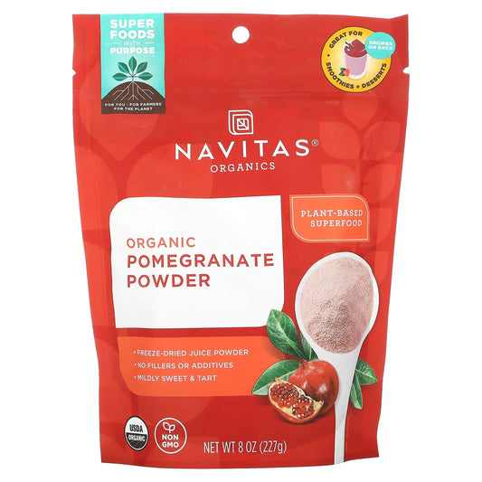 Navitas Organics, Organic Pomegranate Powder, 8 oz (227 g) - Image 1