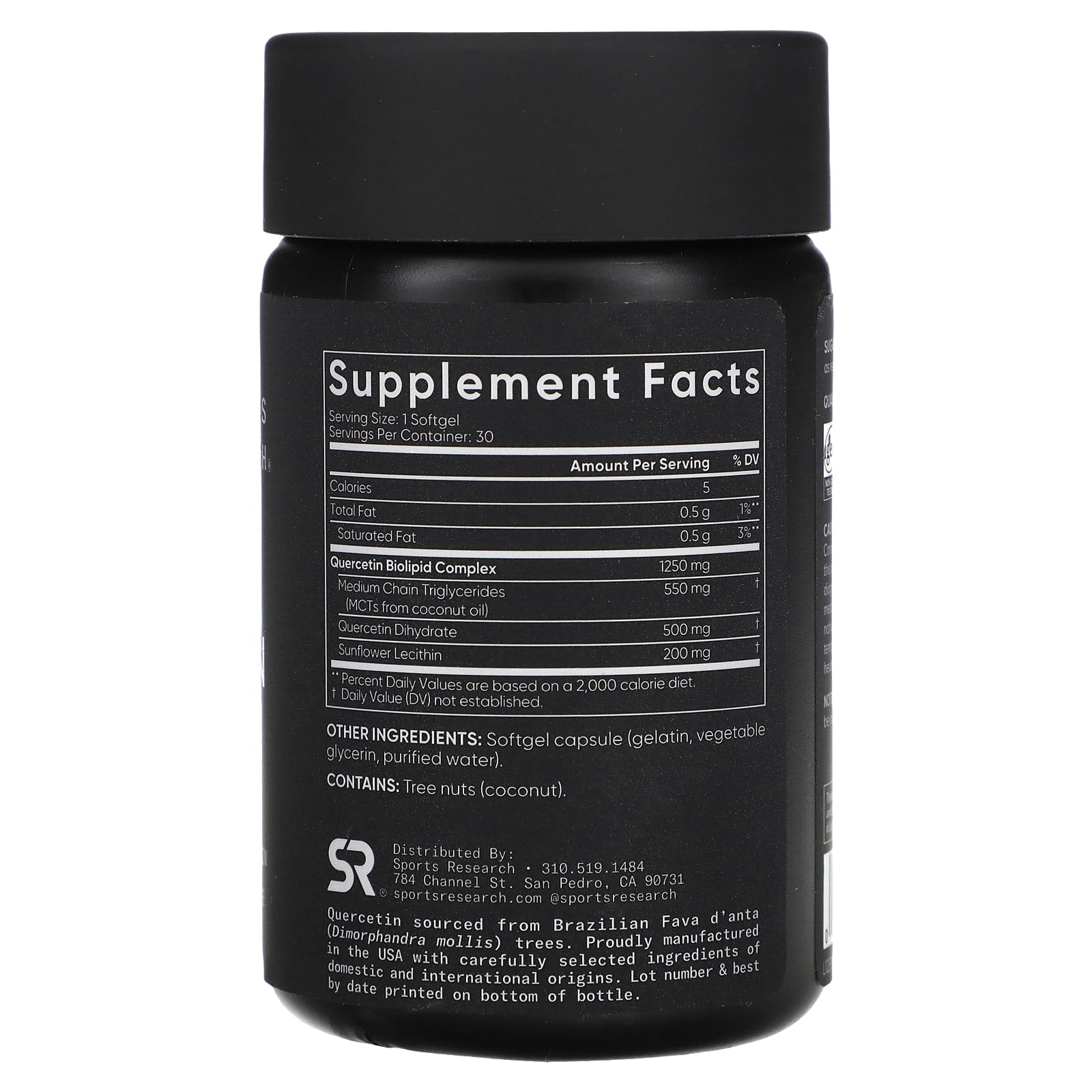Sports Research, Quercetin, 30 Softgels - Image 2