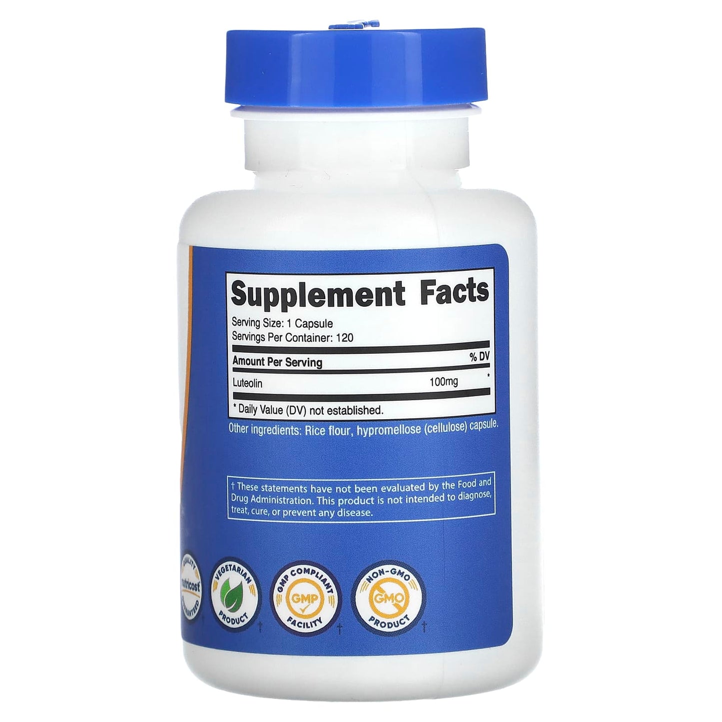 Nutricost, Luteolin, 100 mg, 120 Capsules - Image 2