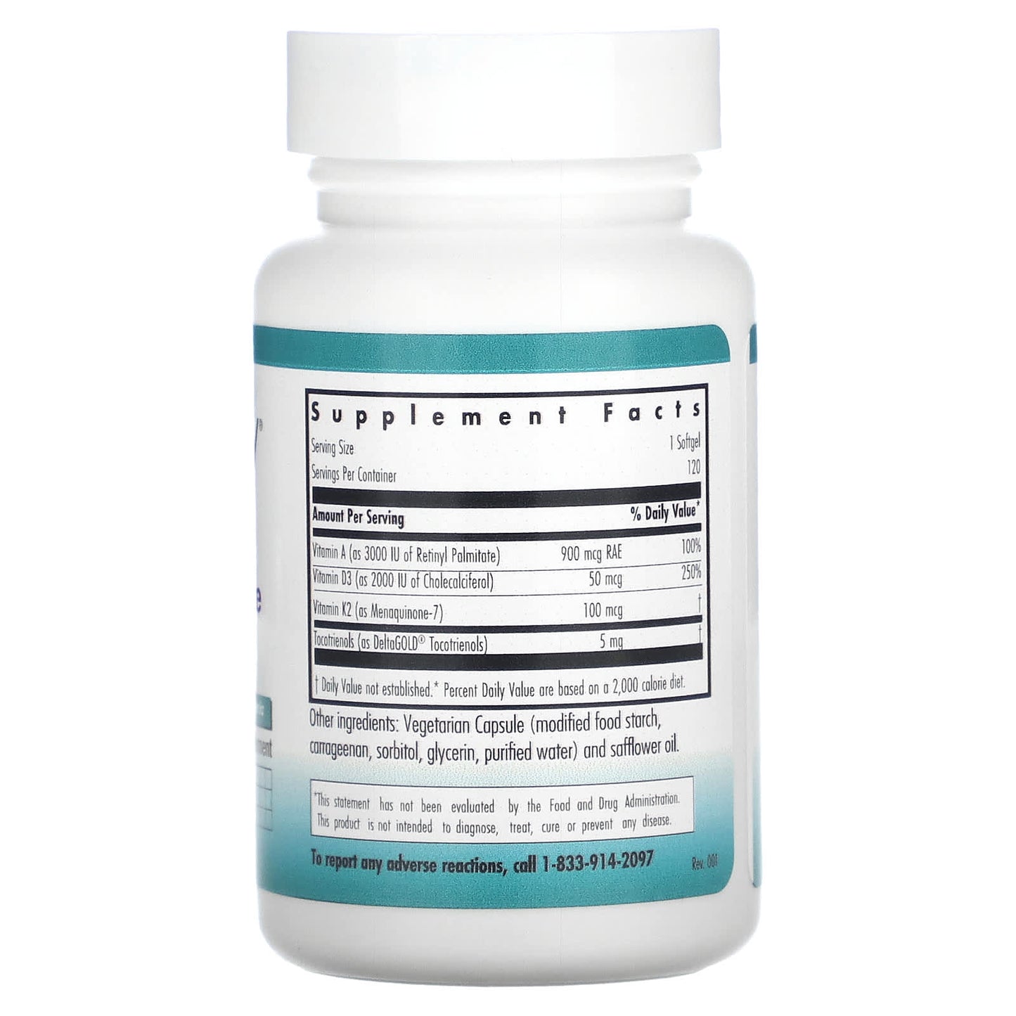 Nutricology, Vitamin D3 Complete , 120 Veggie Softgels - Image 2