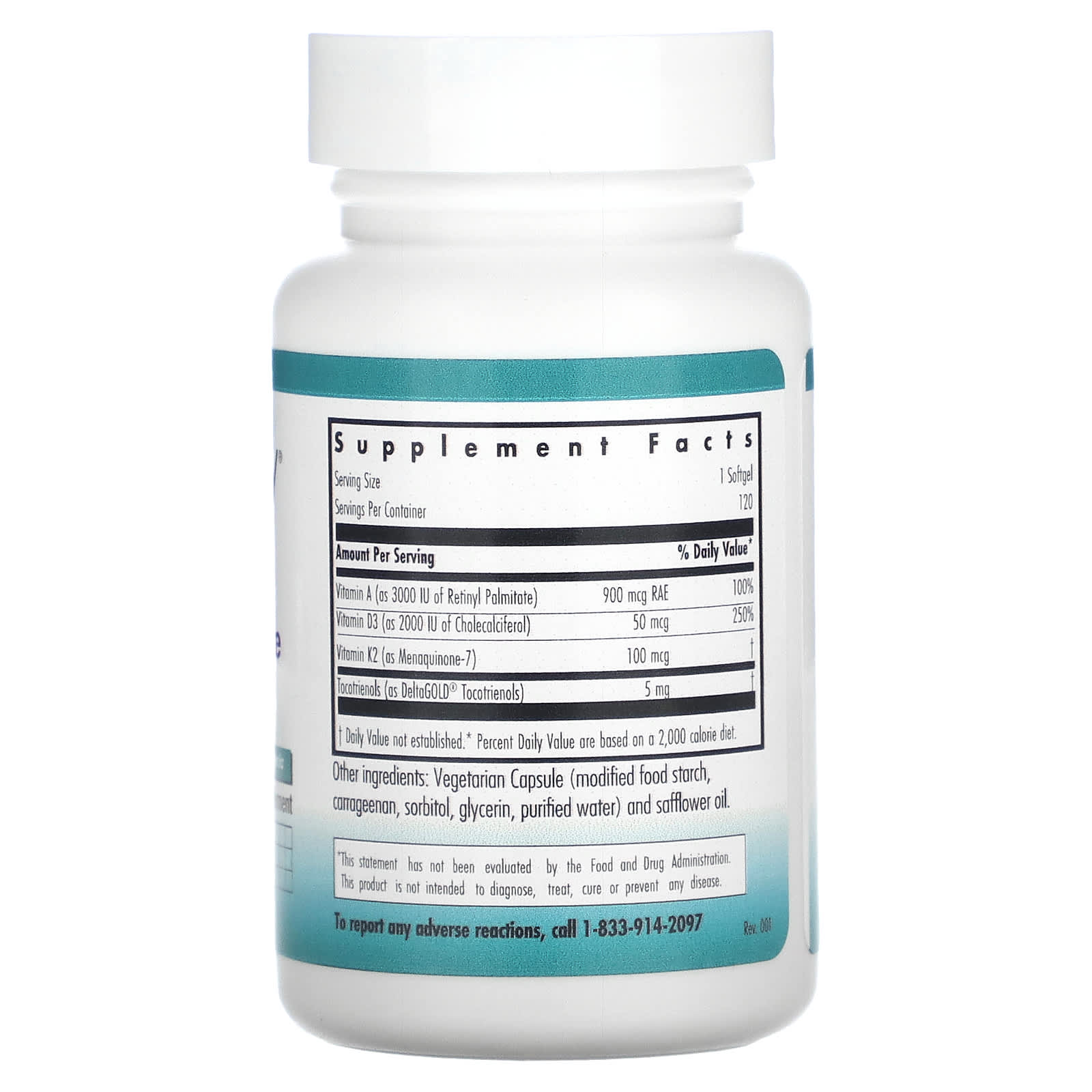 Nutricology, Vitamin D3 Complete , 120 Veggie Softgels - Image 2