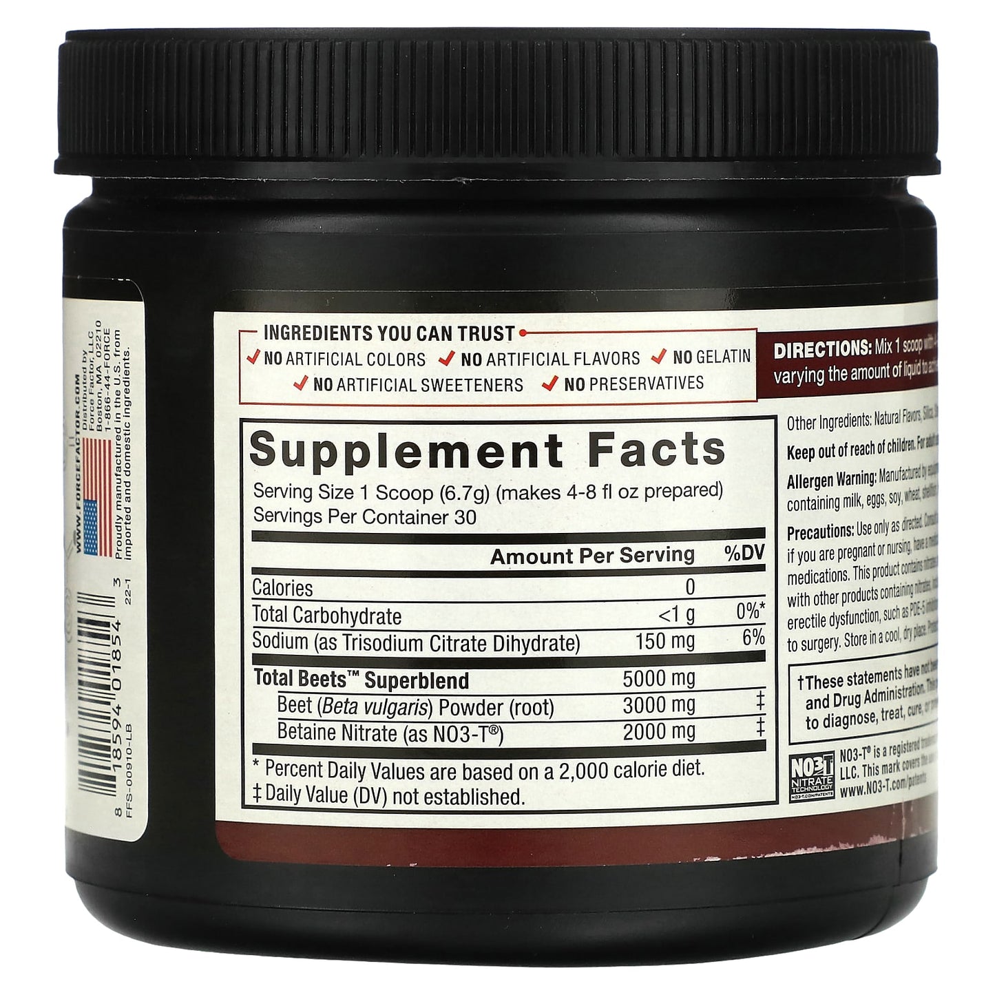 Boost Energy & Endurance with Total Beets by Force Factor - Image 2