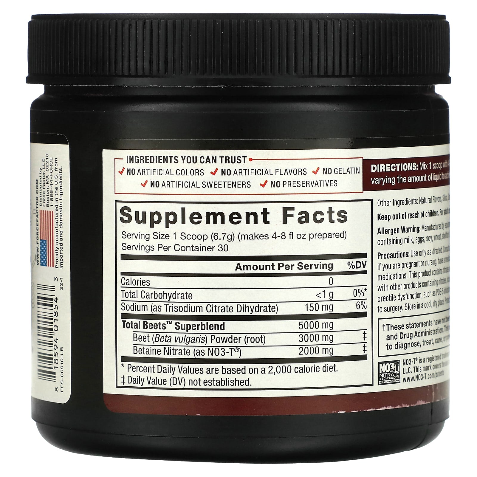Boost Energy & Endurance with Total Beets by Force Factor - Image 2