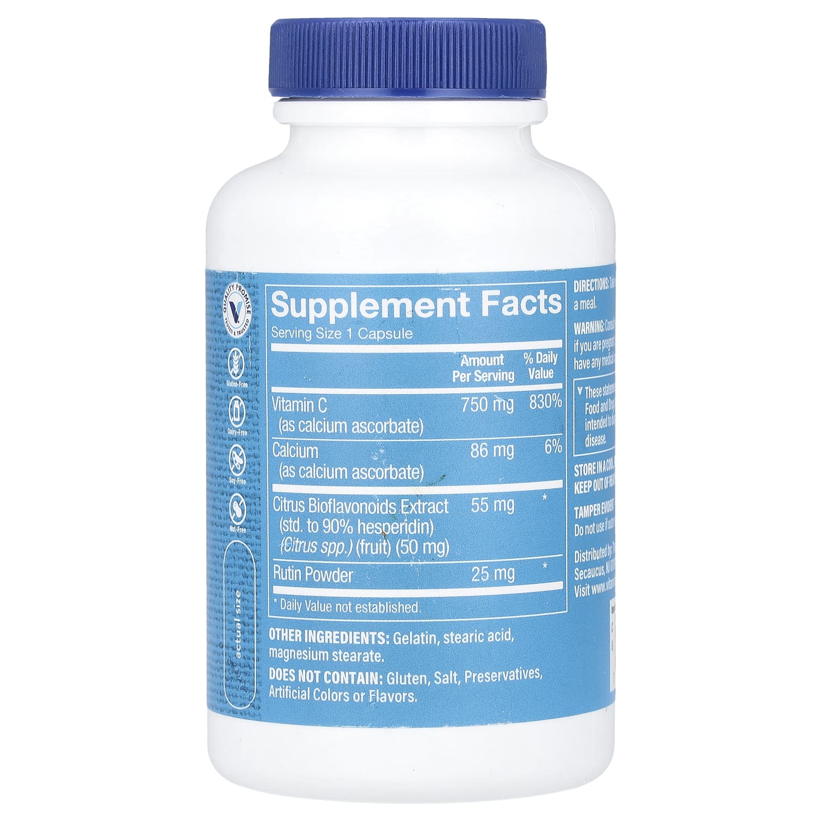 The Vitamin Shoppe, Buffered C-Complex, 100 Capsules