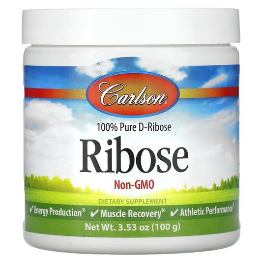 D-Ribose by Carlson | Energy Production & Muscle Recovery - Image 1