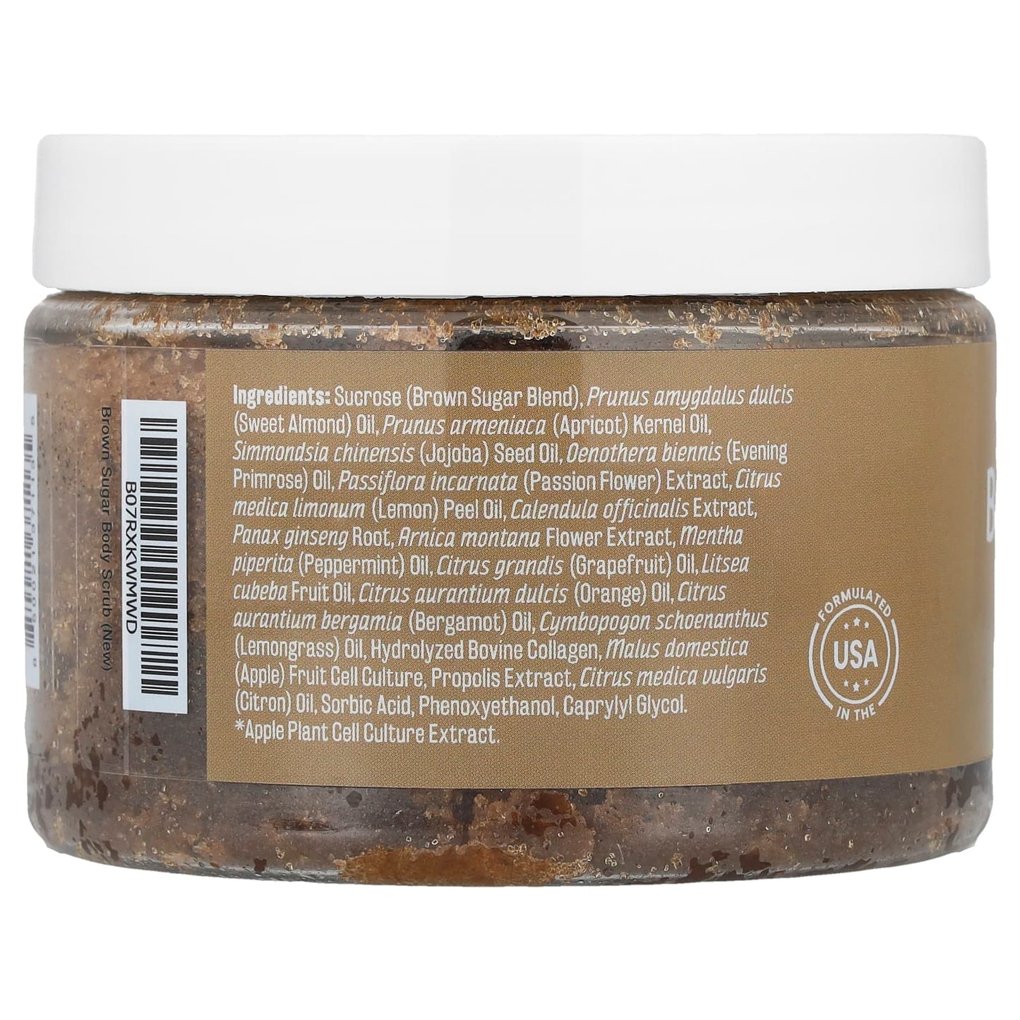 M3 Naturals, Brown Sugar Scrub, 12 oz (340 g) - Image 2