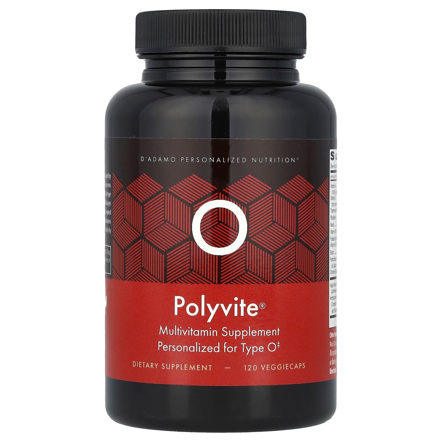 D'adamo Polyvite O Multivitamin Supplement for Type O - Image 1