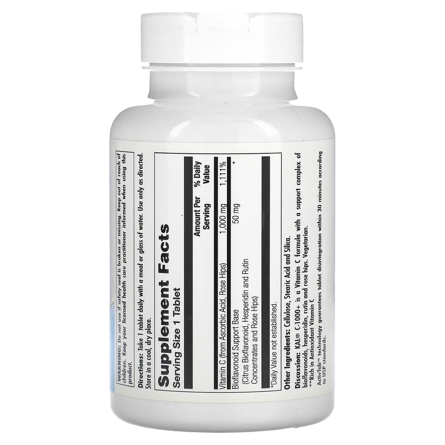KAL, C 1000+, 100 Tablets - Image 2