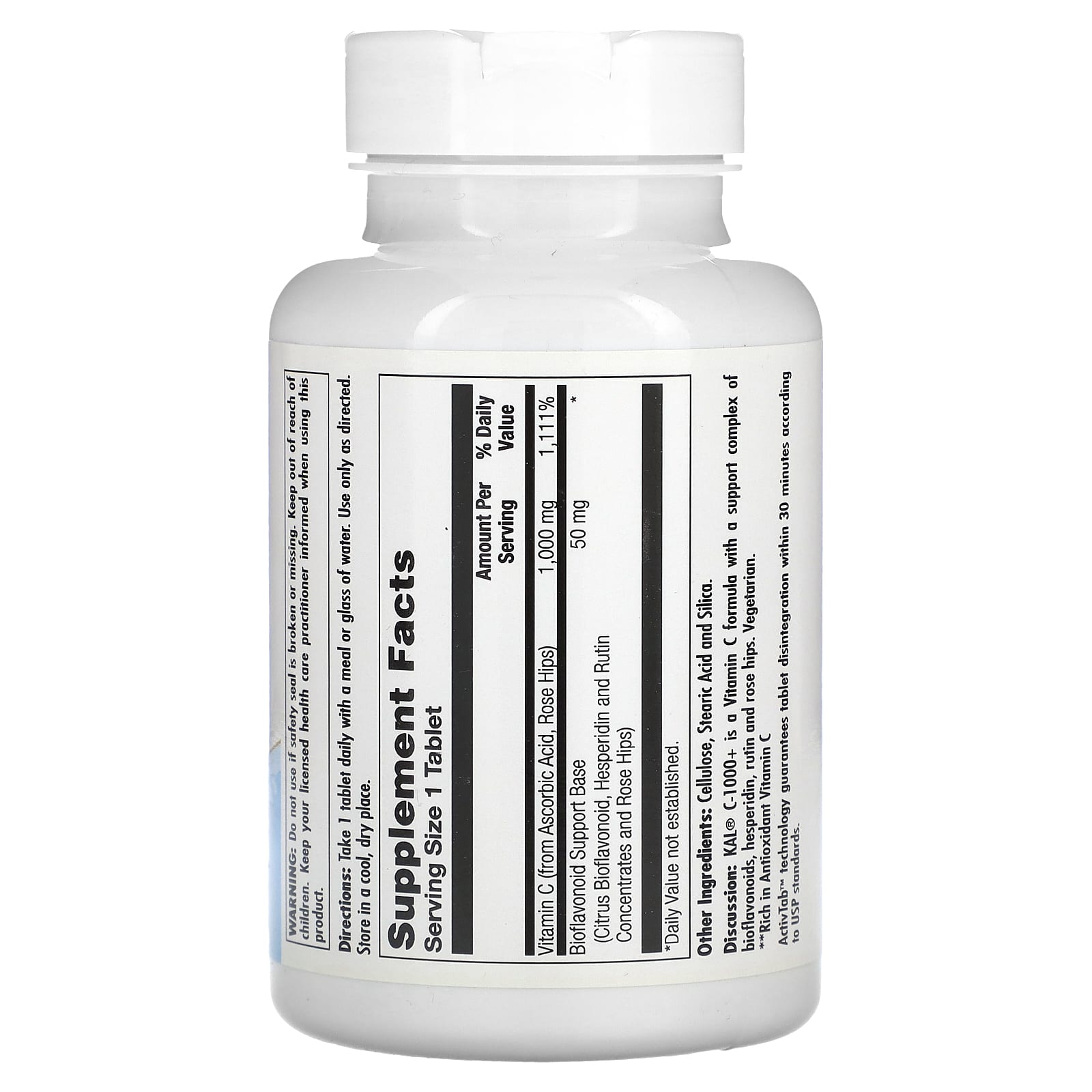 KAL, C 1000+, 100 Tablets - Image 2