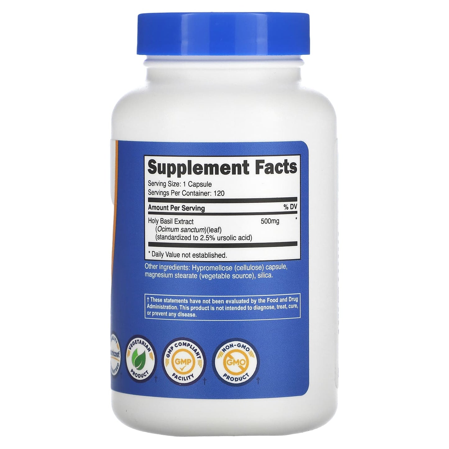 Nutricost, Holy Basil, 500 mg, 120 Capsules - Image 2