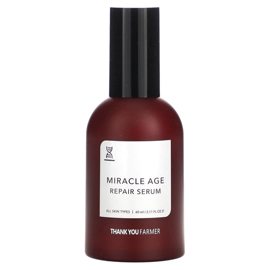 Thank You Farmer, Miracle Age, Repair Serum, All Skin Types, 2.11 fl oz (60 ml) - Image 1