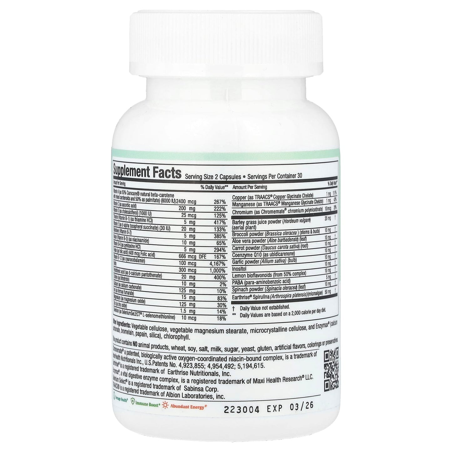 Maxi Health, Maxi Teen Supreme™, Hers, 60 Maxicaps - Image 2