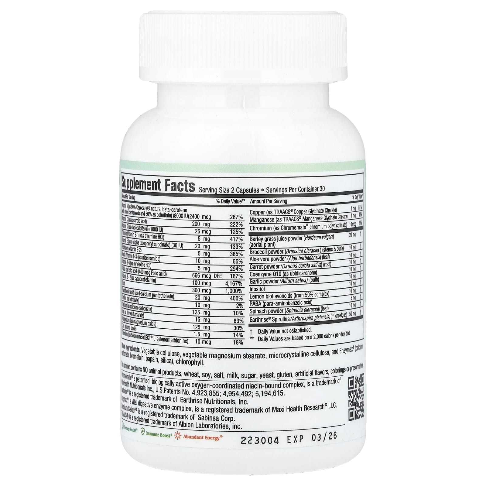 Maxi Health, Maxi Teen Supreme™, Hers, 60 Maxicaps - Image 2