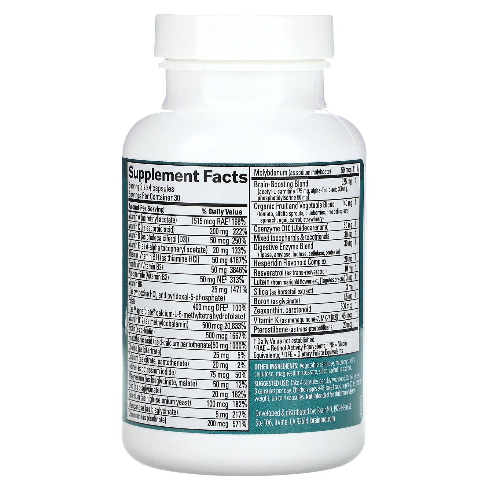 <strong>BrainMD Neurovite Plus Multivitamin for Brain Health</strong> - Image 2