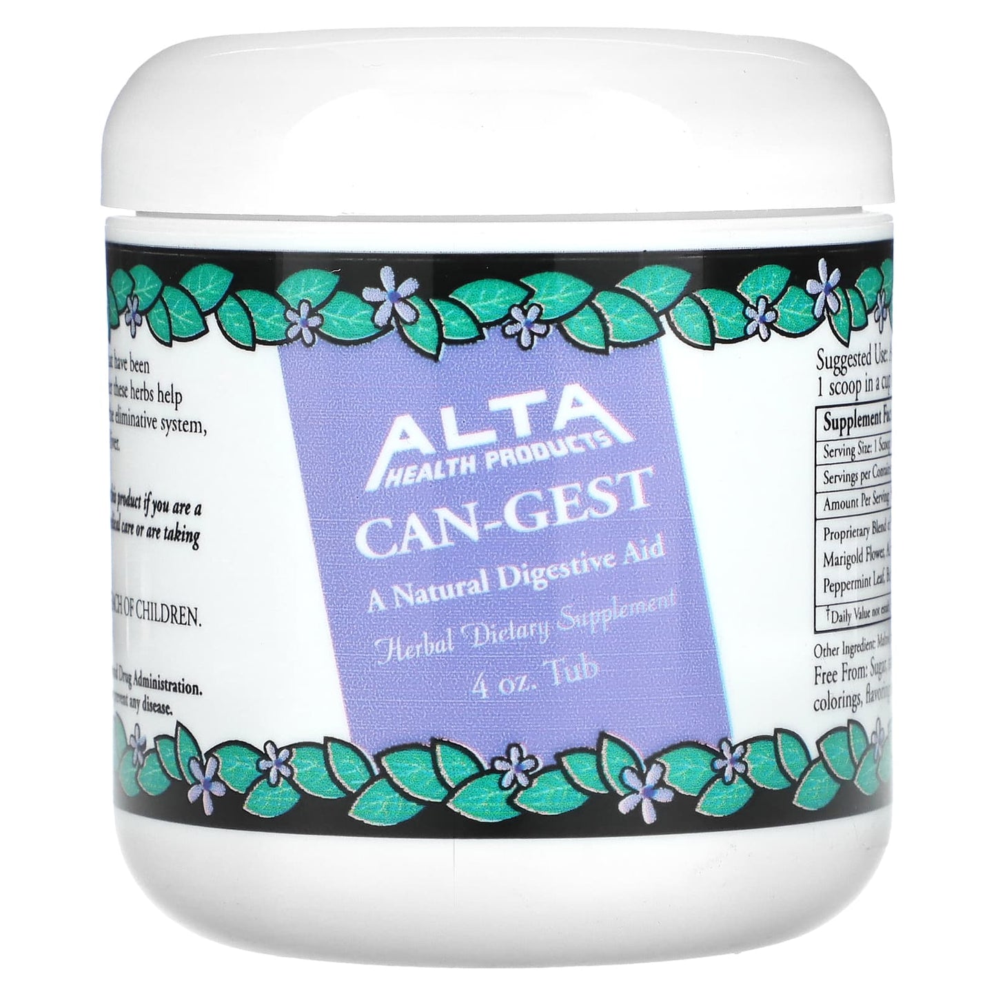 Alta Health Can-Gest Natural Digestive Aid 4 oz - Image 1