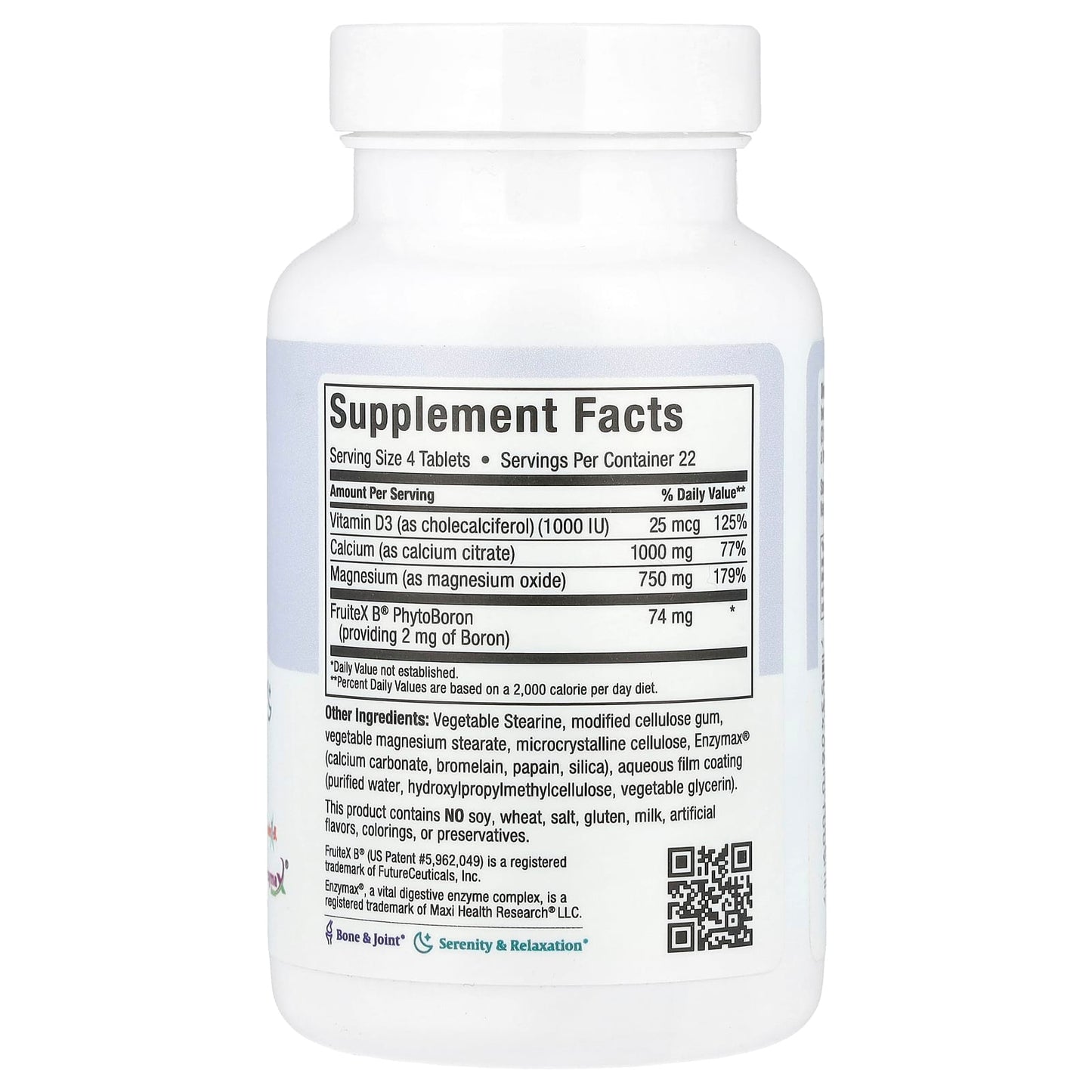 Maxi Health, Cal-Max™ With D3 & Magnesium, 90 Tablets - Image 2