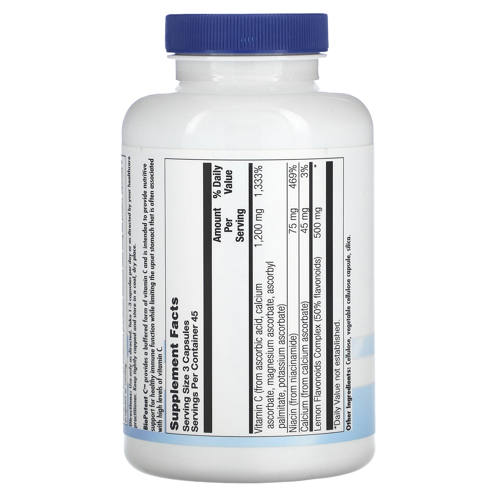 Nutra BioGenesis, BioPotent C, 135 Vegetarian Capsules - Image 2